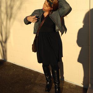 MAGGY LONDON BLACK DRESS